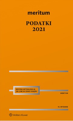 Okładka:MERITUM Podatki 2021 (pdf) 