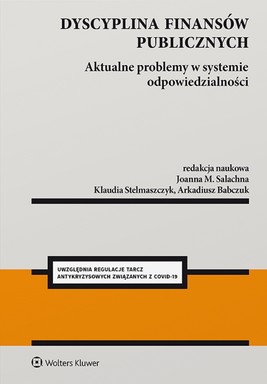 Okładka:Dyscyplina finansów publicznych. Aktualne problemy w systemie odpowiedzialności (pdf) 