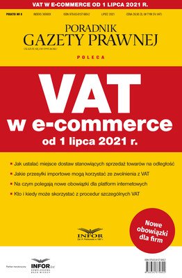 Okładka:VAT w e-commerce od 1 lipca 2021 r. 