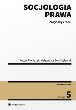Okładka:Socjologia prawa. Zarys wykładu (pdf) 