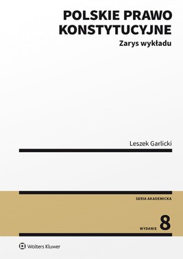 Okładka:Polskie prawo konstytucyjne Zarys wykładu (pdf) 