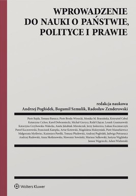 Okładka:Wprowadzenie do nauki o państwie, polityce i prawie (pdf) 