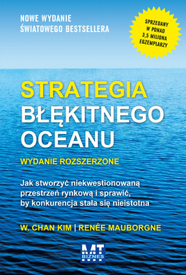 Okładka:Strategia błękitnego oceanu wydanie rozszerzone 