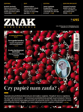 Okładka:Miesięcznik ZNAK nr 695 (4/2013) 