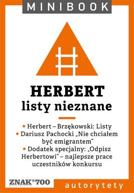 Okładka:Herbert [listy nieznane]. Minibook 