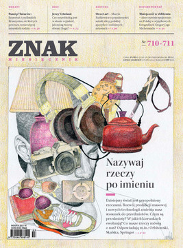 Okładka:Miesięcznik ZNAK nr 710-711 (7-8/2014) 