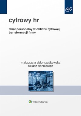 Okładka:Cyfrowy HR. Dział personalny w obliczu cyfrowej transformacji firmy (pdf) 