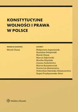 Okładka:Konstytucyjne wolności i prawa w Polsce (pdf) 