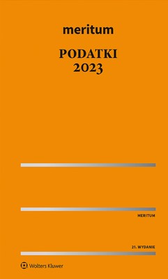 Okładka:Meritum Podatki 2023 (pdf) 