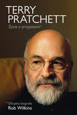 Okładka:Terry Pratchett: Życie z przypisami. Oficjalna biografia 