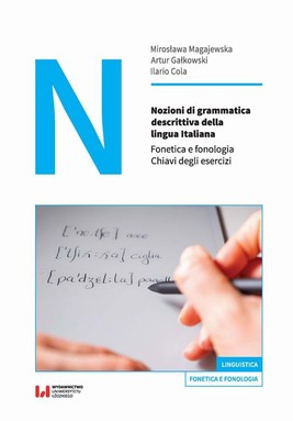 Okładka:Nozioni di grammatica descrittiva della lingua Italiana 