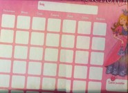 Tablica dobrego zachowania różowa