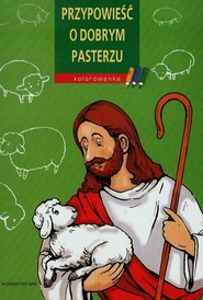 Przypowieść o dobrym pasterzu. Kolorowanka