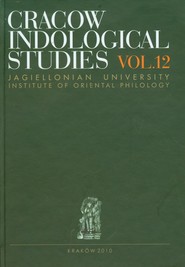Cracow Indological Studies vol.12