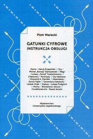 okładka Gatunki cyfrowe Instrukcja obsługi. Książka | papier | Marecki Piotr