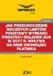 Jak przekroczenie rocznych limitów podstawy wymiaru podatku i składek ZUS w 2017 r. wpływa na inne obowiązki płatnika