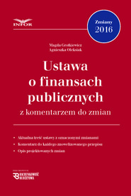Ustawa o finansach publicznych z komentarzem do zmian