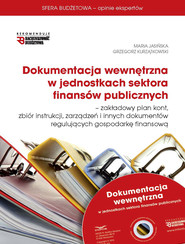 Dokumentacja wewnętrzna w jednostkach sektora finansów publicznych  (PDF)