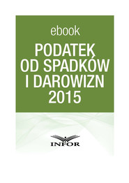 PODATEK OD SPADKÓW I DAROWIZN 2015  - PDF
