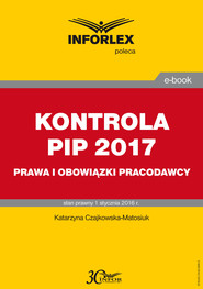 KONTROLA PIP 2017 prawa i obowiązki pracodawcy