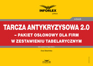 Tarcza antykryzysowa 2.0 – pakiet osłonowy dla firm w zestawieniu tabelarycznym