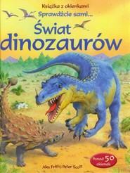 Świat dinozaurów Książka z okienkami
