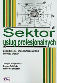 Sektor usług profesjonalnych usieciowienie, umiędzynarodowienie i dyfuzja wiedzy