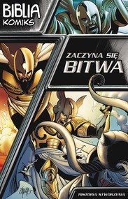 Zaczyna się bitwa Historia stworzenia Biblia komiks