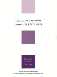 Kulturowy wymiar twórczości Norwida