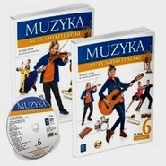 Muzyka Nuty smyki i patyki 6 Podręcznik z ćwiczeniami z płytą CD Część 1 i 2 Szkoła podstawowa