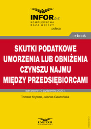Skutki podatkowe umorzenia lub obniżenia czynszu najmu między przedsiębiorcami