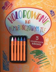 Kolorowanie na pomarańczowym tle