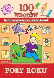 Pory roku  100 wzorów z naklejkami