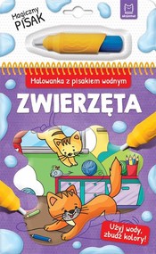 Malowanka z pisakiem wodnym Zwierzęta .
