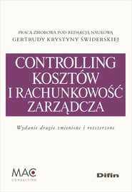 Controlling kosztów i rachunkowość zarządcza