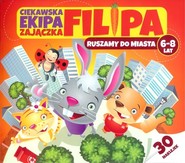 Ciekawska ekipa zajączka Filipa 6-8 lat