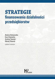 Strategie finansowania działalności przedsiębiorstw