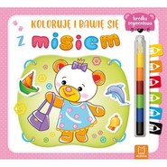 Koloruję i bawię się z misiem + kredka segmentowa