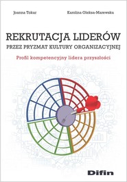 Rekrutacja liderów przez pryzmat kultury organizacji Profil kompetencyjny lidera przyszłości