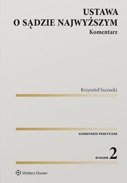 Ustawa o Sądzie Najwyższym. Komentarz (pdf)