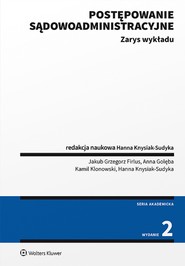 Postępowanie sądowoadministracyjne. Zarys wykładu (pdf)