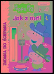 Peppa Pig Zadania do ścierania Jak z nut!