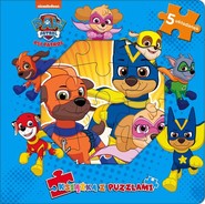 Psi Patrol Książka z puzzlami.