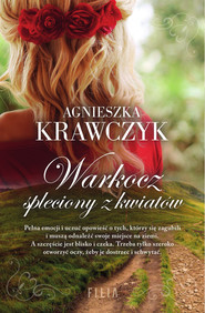Warkocz spleciony z kwiatów