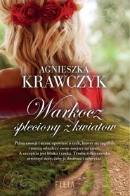 Warkocz spleciony z kwiatów
