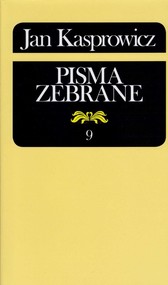 Jan Kasprowicz Pisma zebrane Listy