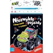 Niezwykłe pojazdy Zdrapywanka z rysikiem