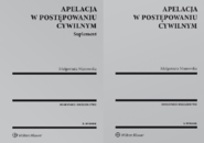 Apelacja w postępowaniu cywilnym. Komentarz. Orzecznictwo. (pdf)  Stan prawny: 1 stycznia 2022 r.  Wydanie: 5