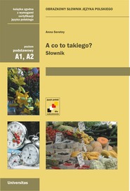 A co to takiego? Obrazkowy słownik języka polskiego (A1, A2)
