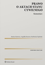 Prawo o aktach stanu cywilnego. Komentarz (pdf)